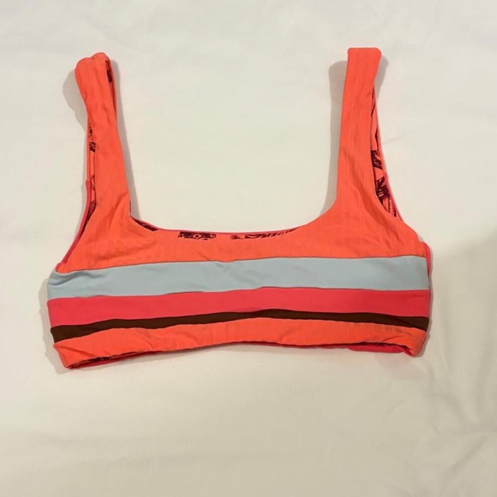 Hollister Reversible Printed Bikini Top